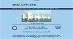 Desktop Screenshot of ipswichjuniorsailing.org